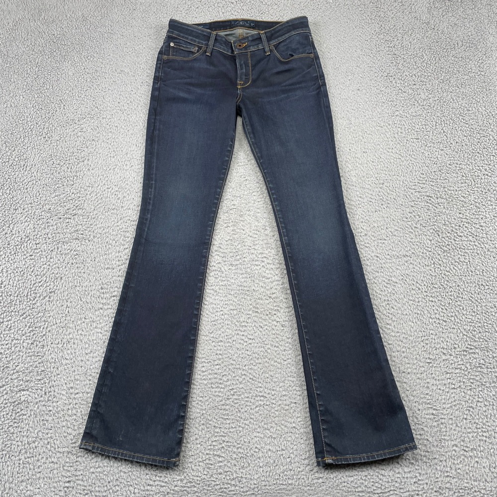 Lucky Brand Jeans Women 4 Dark Blue Lolita Boot Bootcut Candian Denim Premium
